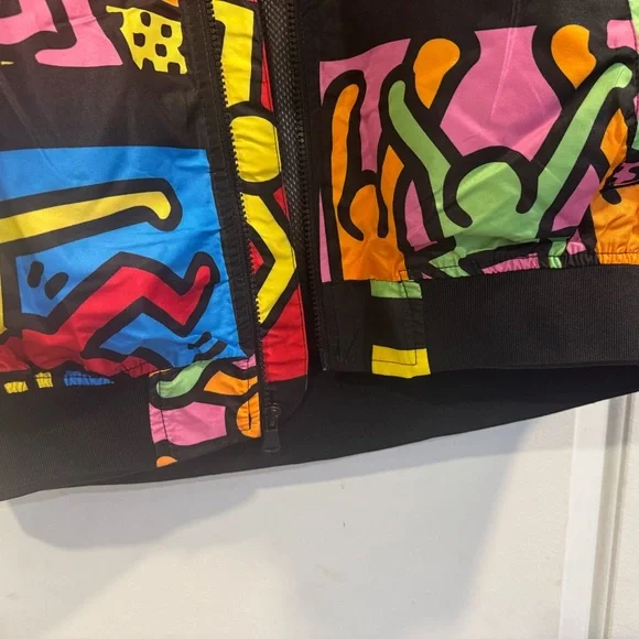 Keith Haring x Members only Graphic Bomber Jacket